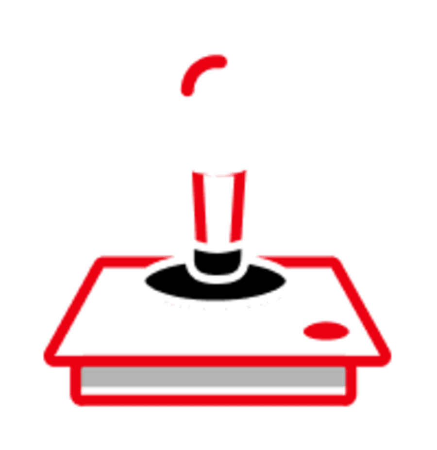 The arcade at Stranger Things: The Experience